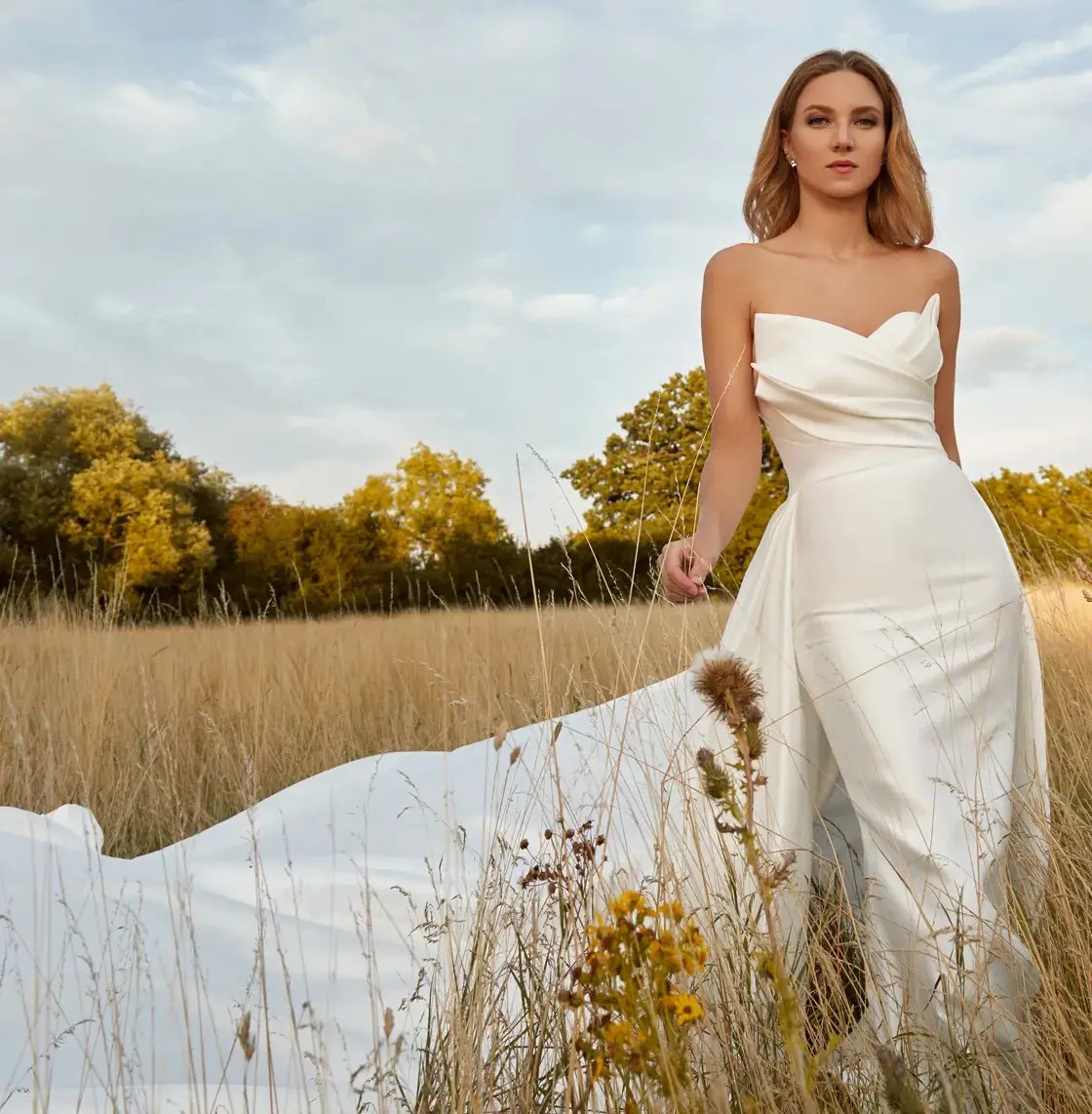 Tips for Selecting the Right Fabric for Your Bridal Dress Image