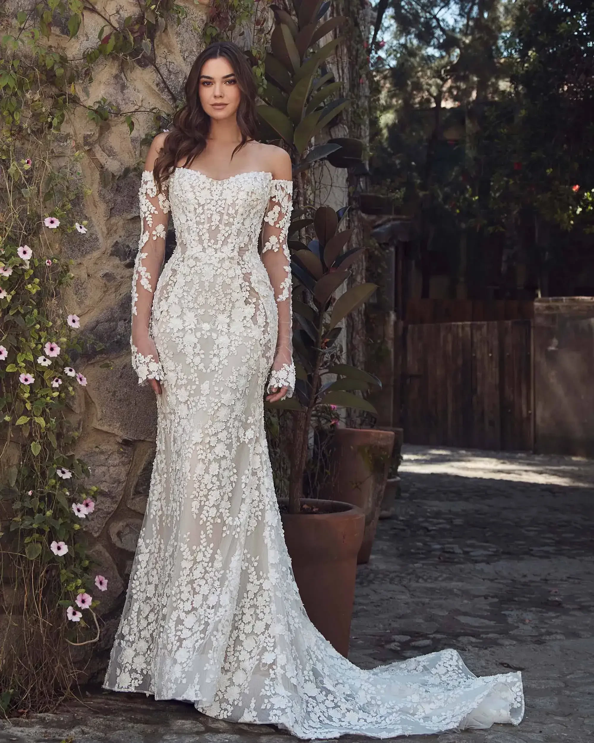 Modern Elegance: The Most Stunning Fit-and-Flare Wedding Dresses Brides Love Image