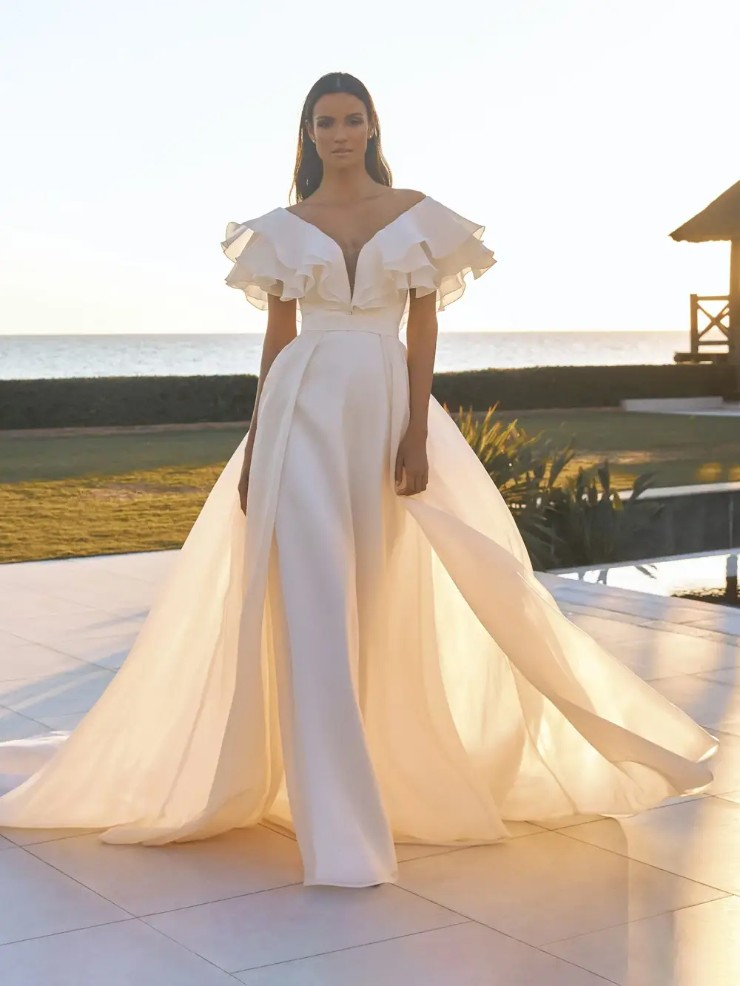 Pronovias #Ceres with over skirt Default Thumbnail Image