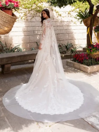 Pronovias #Aegir Dress & Cape #1 thumbnail