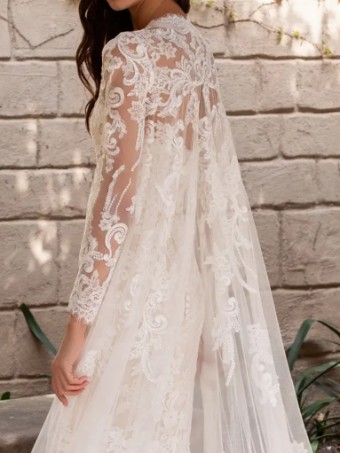 Pronovias #Aegir Dress & Cape #3 thumbnail