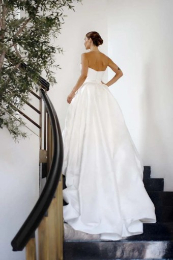 Martina Liana #1557 with skirt #3 Ivory thumbnail
