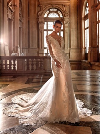 Pronovias #Eirian #3 Off White/Nude/Almond thumbnail