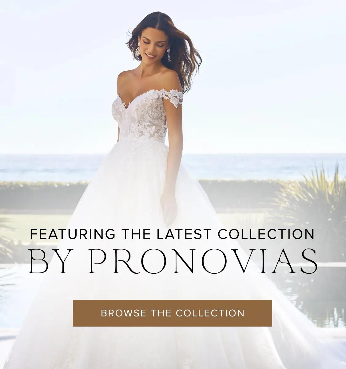 featuring pronovias banner for mobile