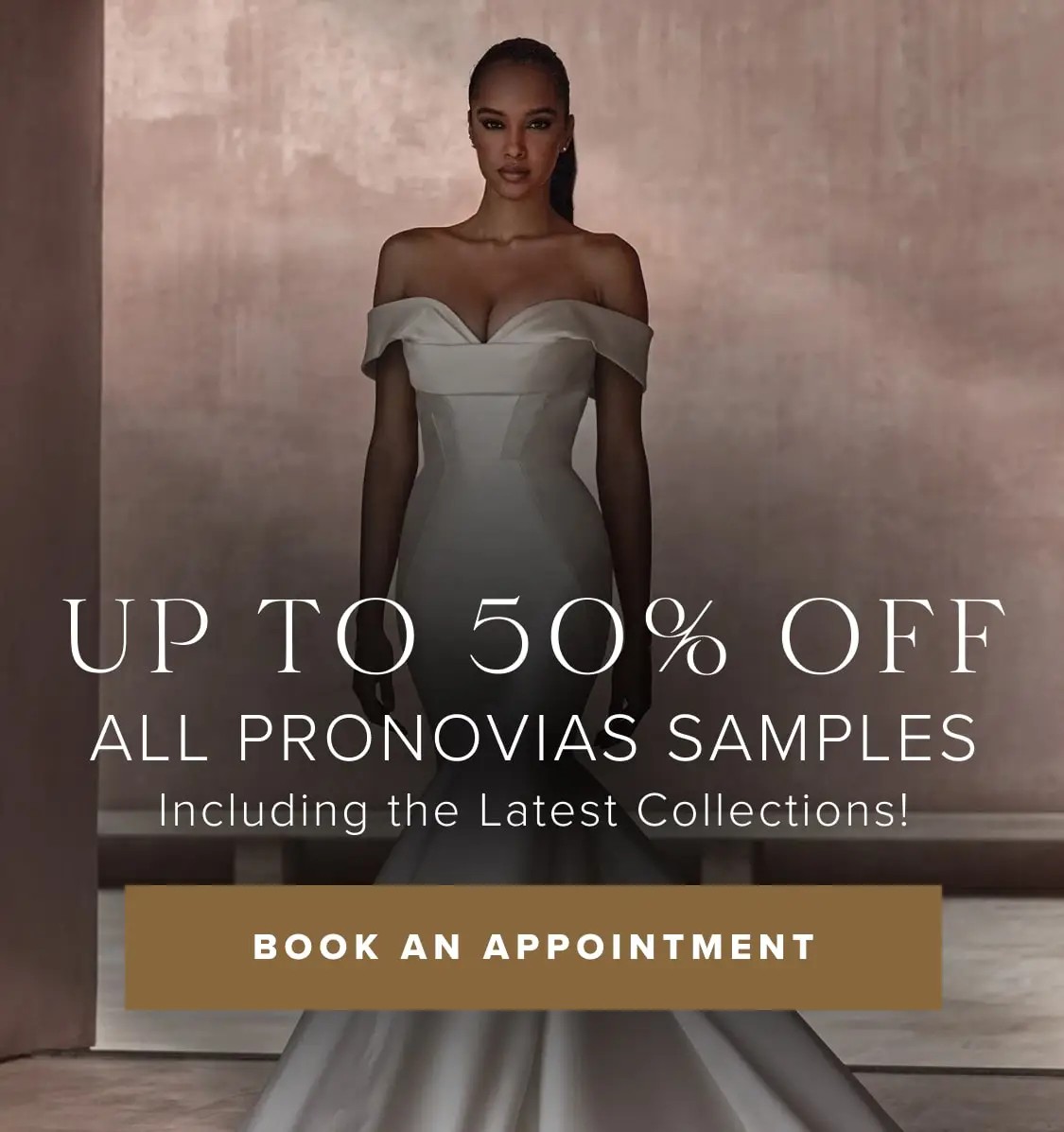 Pronovias promotion mobile banner